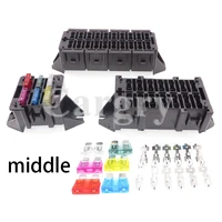 1 set 6 14 20 ways middle automotive multi circuit assembly control box with terminals car fuse holder box blade fuse block