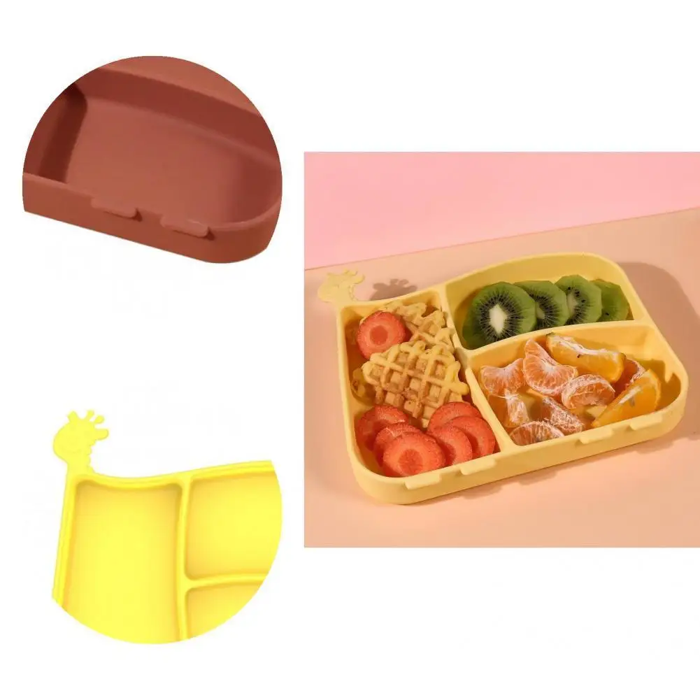 

Hold Comfortably Baby Supplies High Temperature Resistant Baby Dining Plate for Toddler
