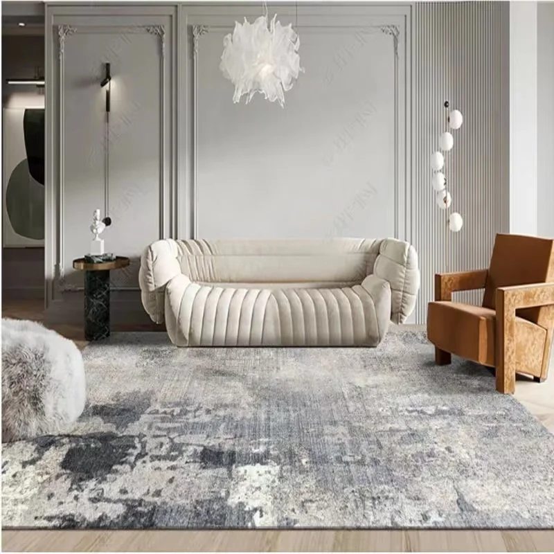 ins simple living room large area rug home decoration bedroom decor waterproof and stain resistant bath mat fluffy soft carpet free global shipping