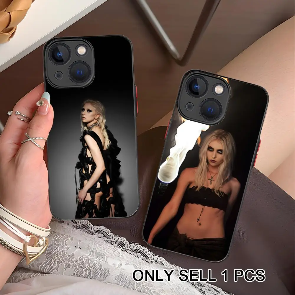 Фото Силиконовый чехол Taylor Momsen для iPhone 17, 16, 15, 14, 13, 12, 11, X, XR, XS, Air, Pro, Max, Plus, Mini – Красочный чехол-накладка №2