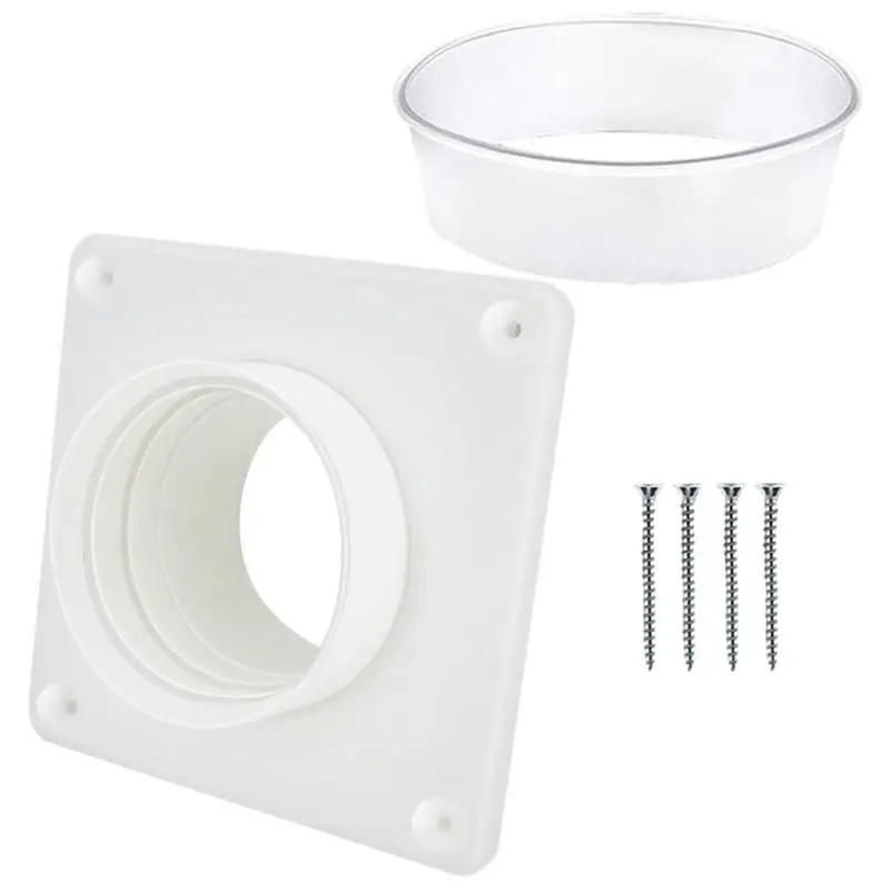 

Dryer Vent Elbow Kit Easy Connecting Dryer Vent Kit With Transparent Airtight Gasket Thick Durable Dryer Base Connector Kit For