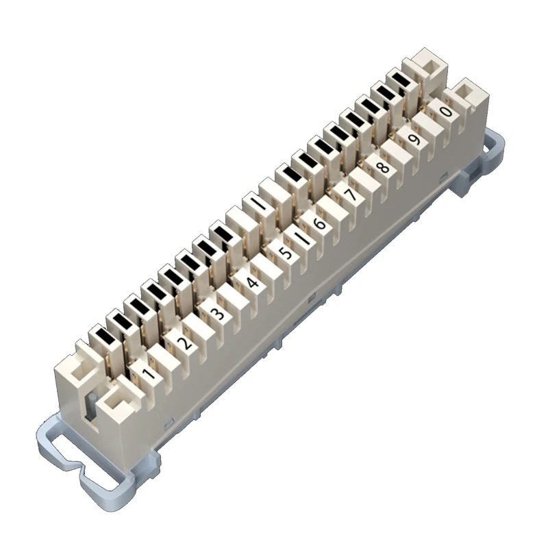 

10 Pairs krone Article Telephone Voice Module Spring Snaps into Wiring Module 3XUE