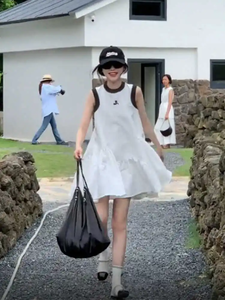 Корейская серия модное повседневное спортивное маленькое свободное A-Word