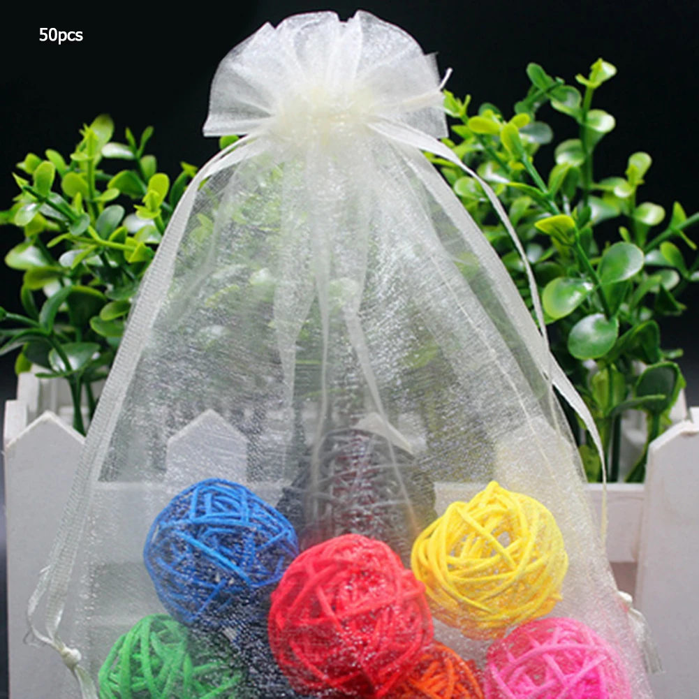 

Grocery Shopping Mesh Bags Set Storage Fruit Vegetable Toys Drawstring Pouch Easily Carrying Part Eco-friendly Tool