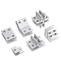 aluminum alloy glass clip combined fixed support frame connector fastener clip wood cross clip