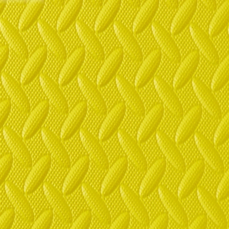 30 см переплетенный пенопластовый коврик с рисунком листьев текстурированный