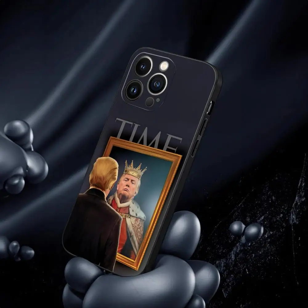 Чехол для телефона Дональд Трамп iPhone 16 15 14 13 мини 11 12 Pro Max Xr X Xs 7 8 Plus противоударная