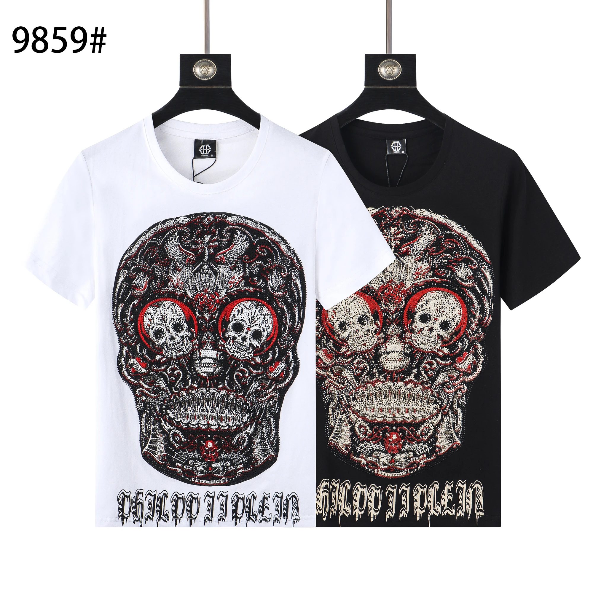

Special Gift For Man TShirt High-Quality Rhinestone Comfortable Creative Young Man T Shirt Short Sleeve Hot