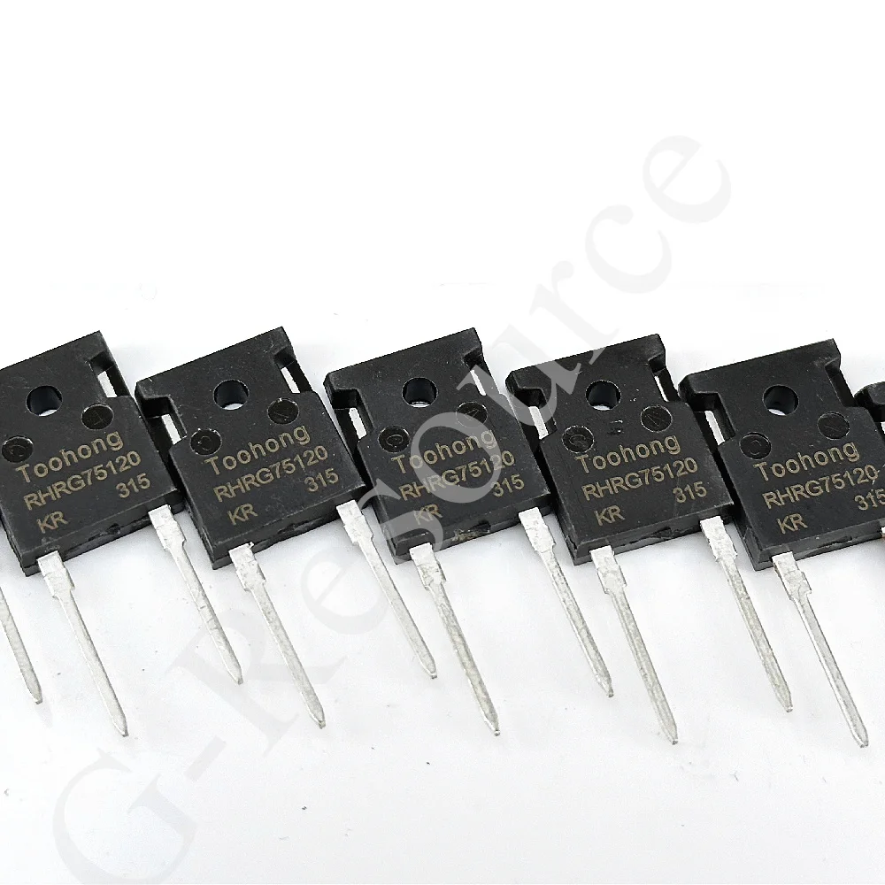 

(10pcs) RHRG75120 75120 TO-247 75A 1200V Diode Quick Recovery Tube Rectifier Tube