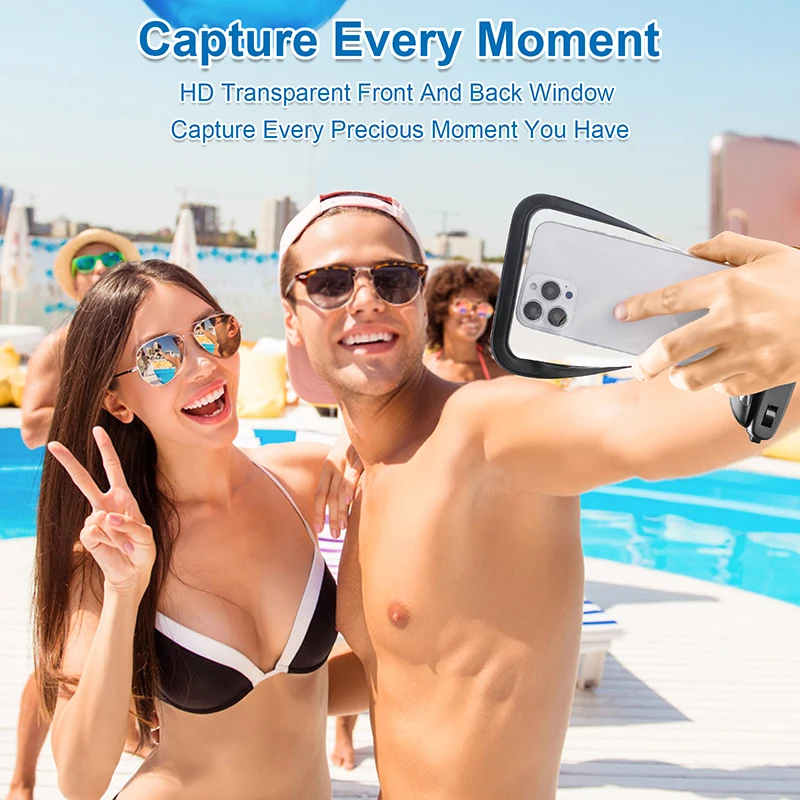 Большая водонепроницаемая сумка-чехол для телефона iPhone 13 Pro Max 12 11 XR XS 7 8 Plus