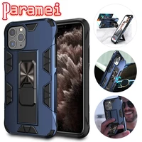 shockproof armor phone case for iphone 6 7 8 plus se x xr xs max car holder protective cover for iphone 11 pro 12 mini 13 promax