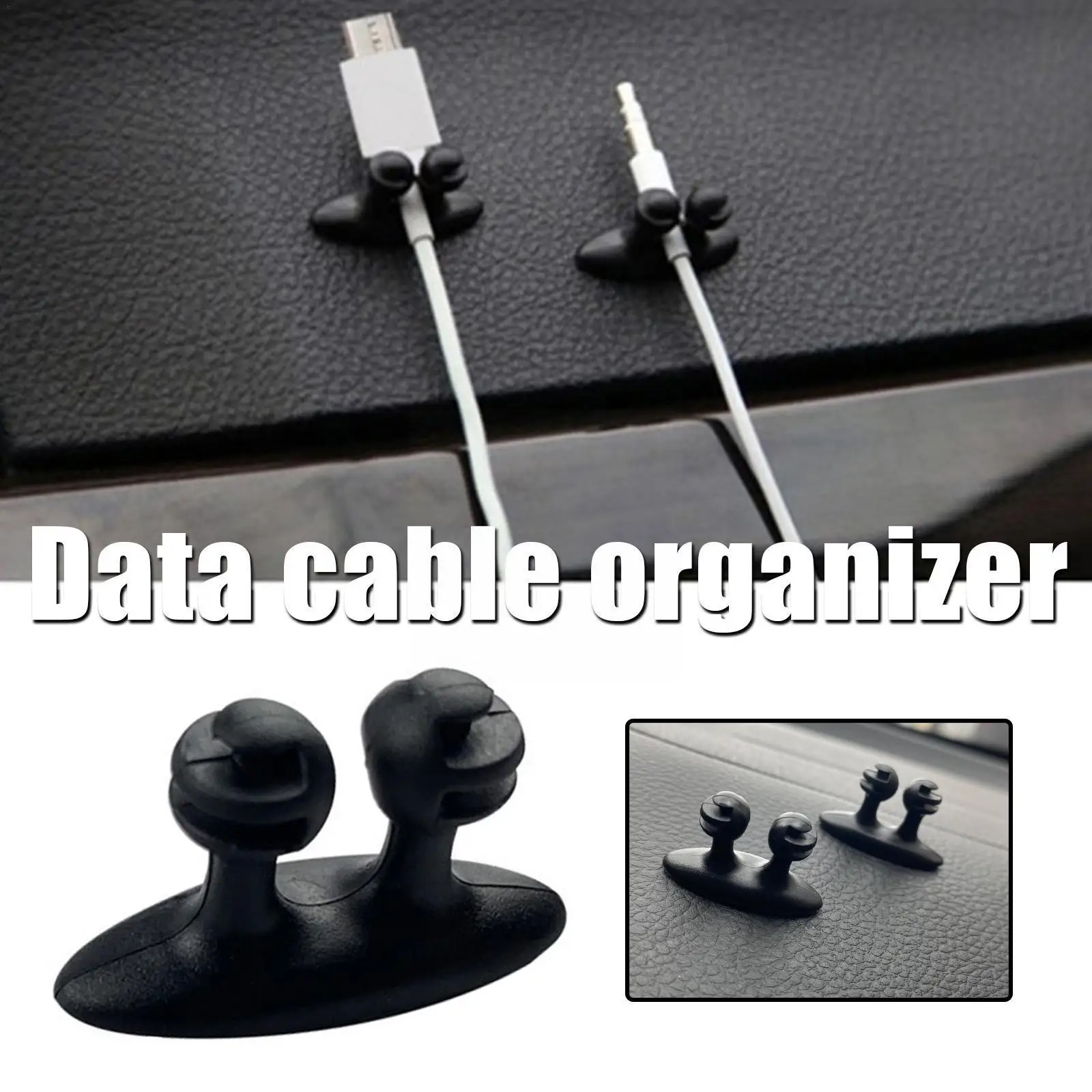 

20 шт., самоклеящиеся Кабели Usb W9f3