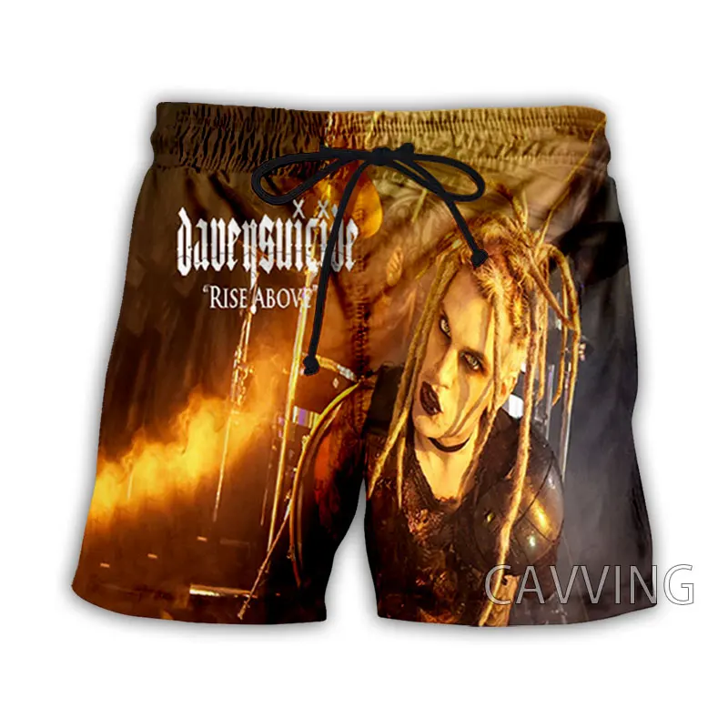 

CAVVING 3D Printed Davey Suicide Rock Summer Beach Shorts Streetwear Quick Dry Casual Shorts Sweat Shorts for Women/men
