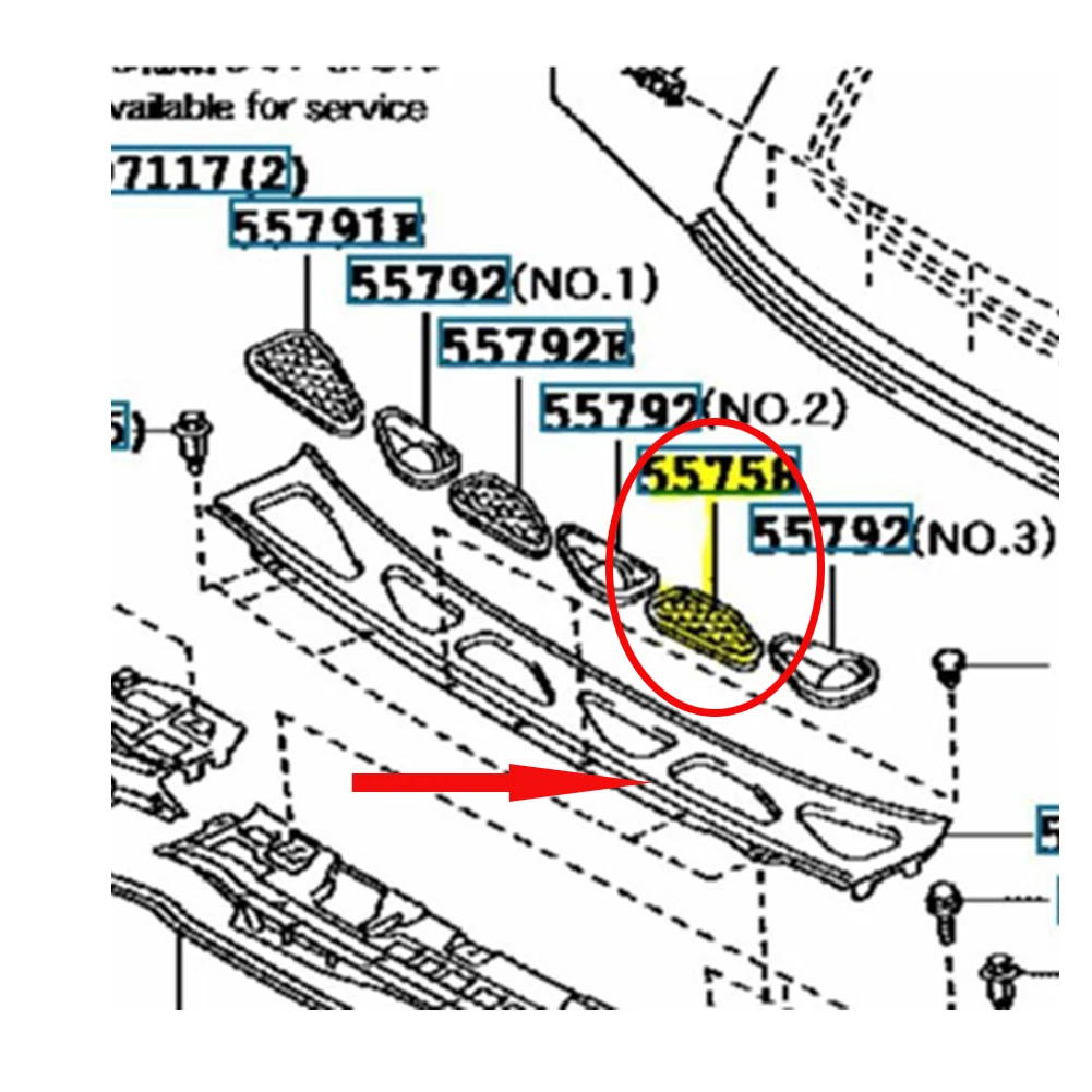 Черный обогреватель крышка отверстия для воздуховода Воздушная решетка