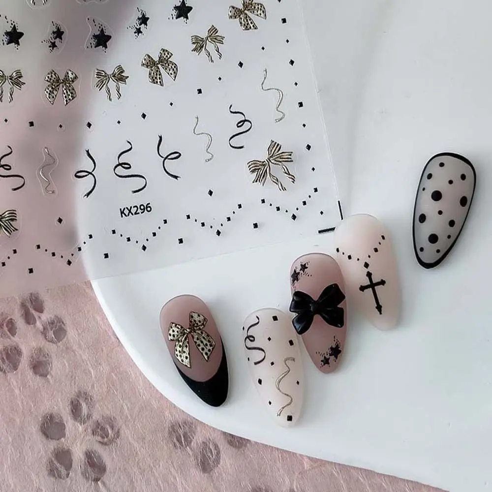 

Женское украшение для ногтей в виде банта