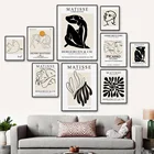 Черно-белая Абстрактная Картина на холсте Матисса Пикассо Обнаженная женщина скандинавские постеры и принты настенные картины для домашнего декора