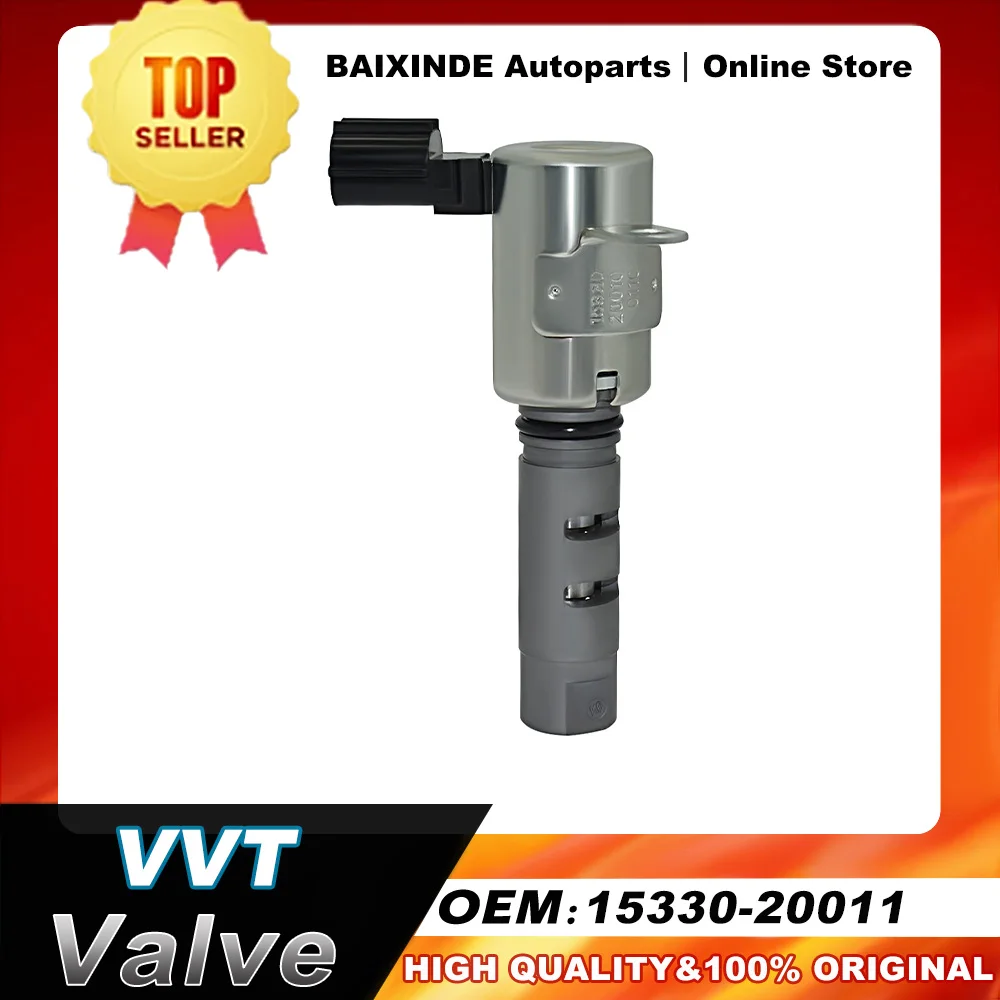 

OEM 15330-20011 VVT маслорегулирующий клапан двигателя соленоид с регулируемым таймером для Toyota Highlander Solara Sienna Avalon Camry,Lexus ES3