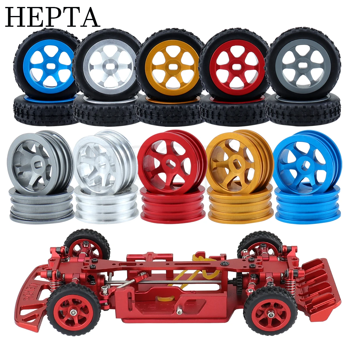 Модель автомобиля WLtoys K969 из алюминиевого сплава модель 1/28 RC Car 284131 K989 K999 P929 4WD