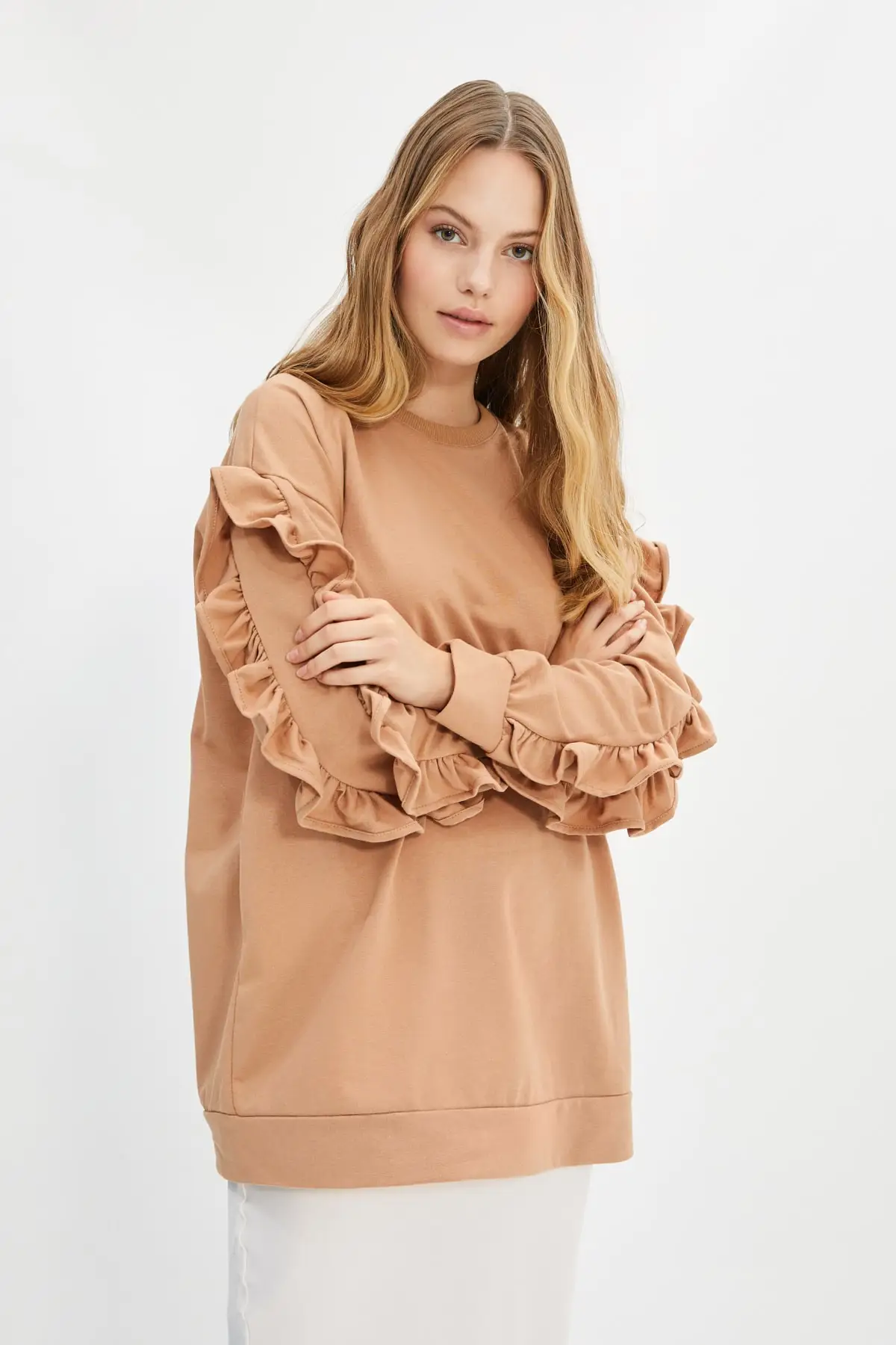 

Trendyol knitted Sweatshirt TCTAW22TW0011