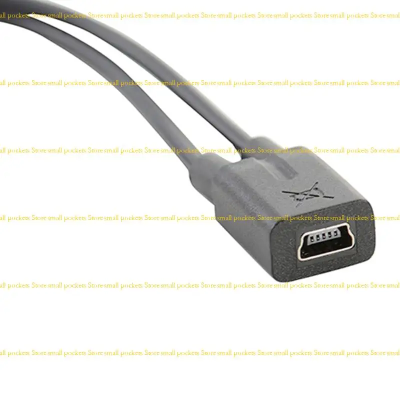 Фото R1WD Мини-USB-разветвитель кабель «мама» на 5-контактный разъем «папа» микро-папа зарядный кабель №2