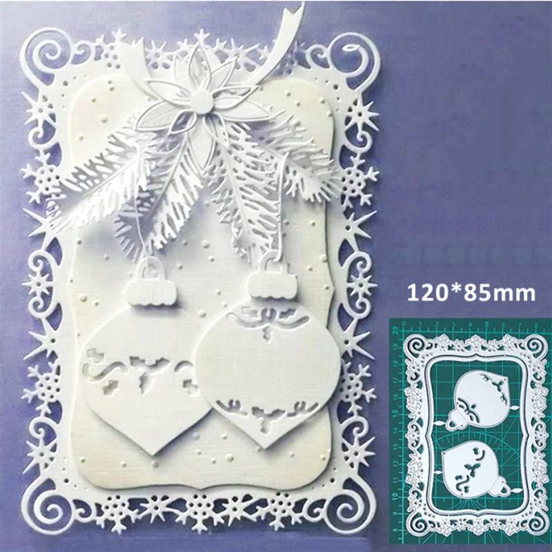 

2022 New Rectangle Lace Metal Cutting Dies Scrapbook Die Cuts Punch Mold Album Embossing Stencil Card Crafts Blade Template