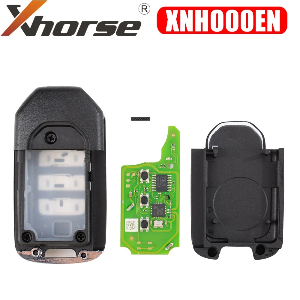 

XHORSE XNHO00EN Беспроводной универсальный дистанционный брелок с 3 кнопками для английской версии Honda