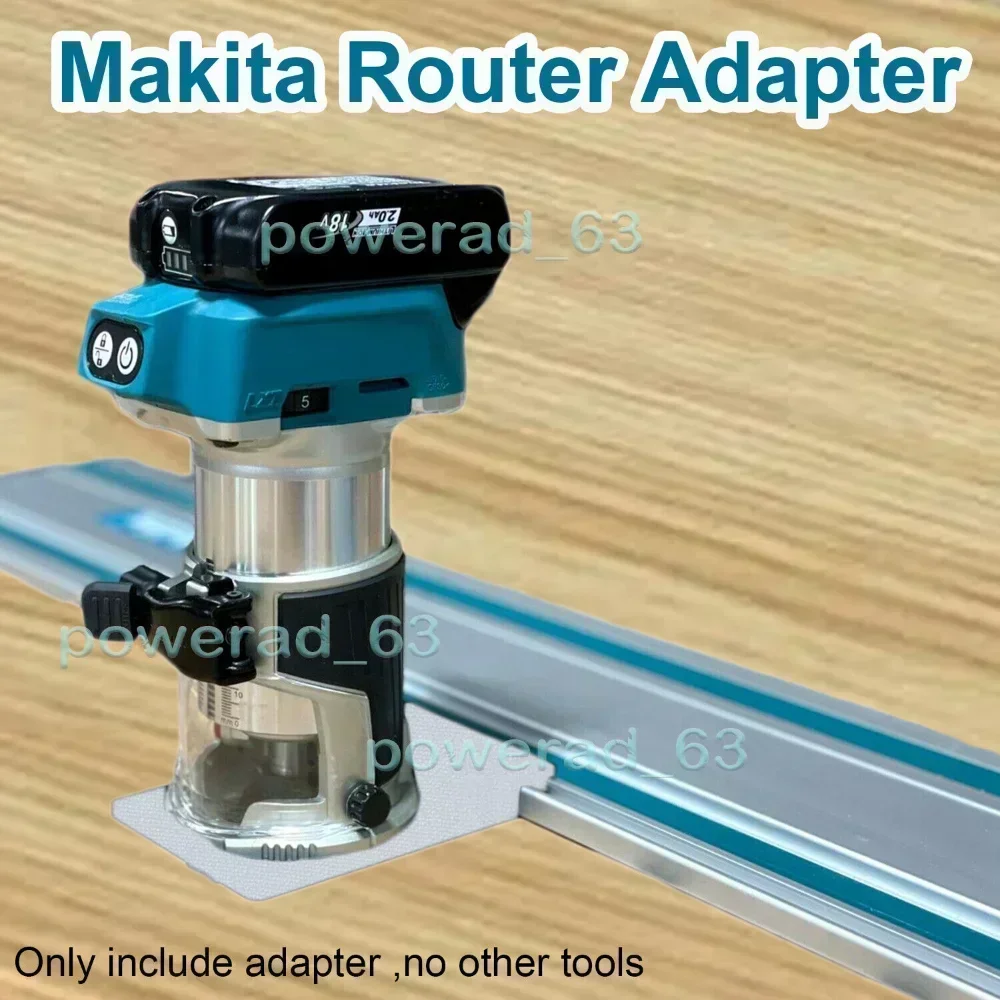 

Адаптер маршрутизатора Makita XTR01Z & RT0700C для направляющих Makita и Festool