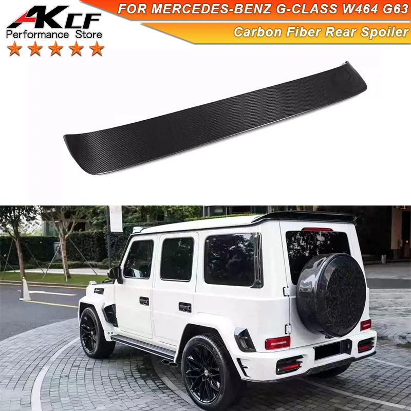 

MSY Style Rear Carbon Fiber Spoiler For Mercedes-Benz G-Class W464 G500 G550 G63 G350 2019 2020 2021 Rear Roof Wing Rear Wing