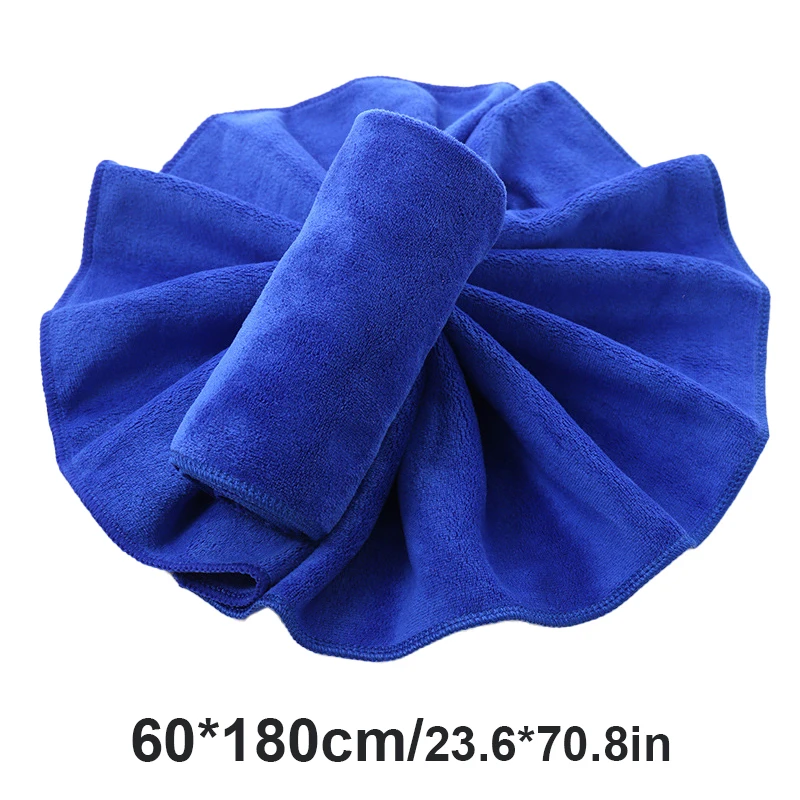 

60x160/180 см полотенце для мойки автомобиля 400GSM микрофибра с высокой водопоглощением чистящее полотенце для автомобиля впитывающее полотенце из сверхтонкого волокна утолщенное