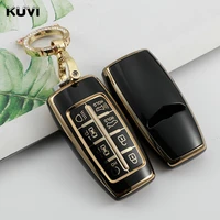 tpu car remote key case cover shell for hyundai genesis gv70 gv80 gv90 2020 2021 2022 8 buttons protector keyless accessories