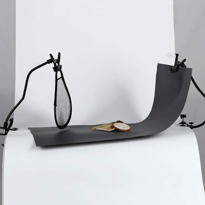 Background Holder C Clamp Clip Camera Photo Studio Accessories Light Stand Flex Arm Reflector Camara Fotografica