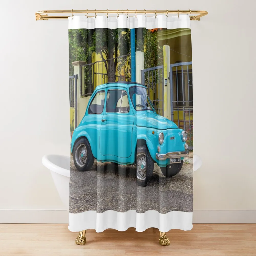 

Fiat 500 Elegant Cheap Vintage Bathroom Products Partition Shower Curtains