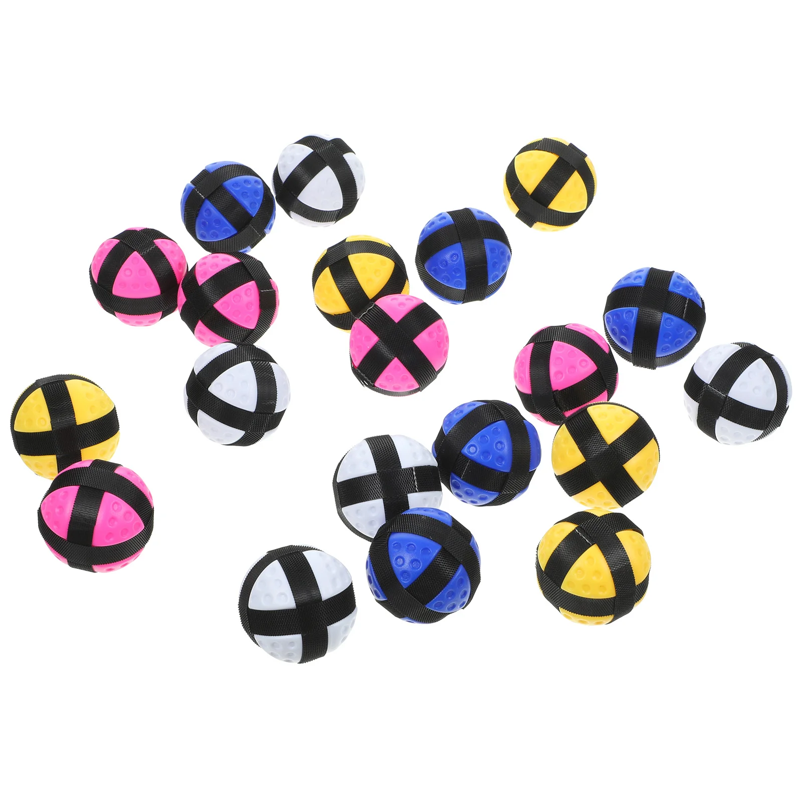 

20 Pcs Sticky Wall Balls Golfing Accessories Toy Dart Board Game Pa Catch Child Kids
