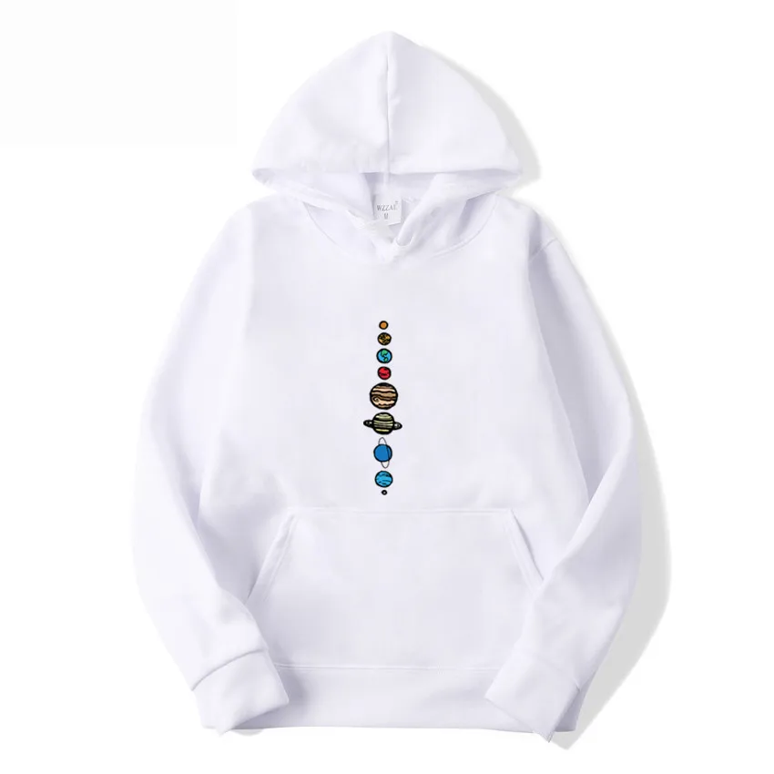 

Mens Hoodies Prints Rainbow Planet Cute Men Clothes Comics High Quality Sportswear Pullover Hoody Crewneck Fleece Hoodie