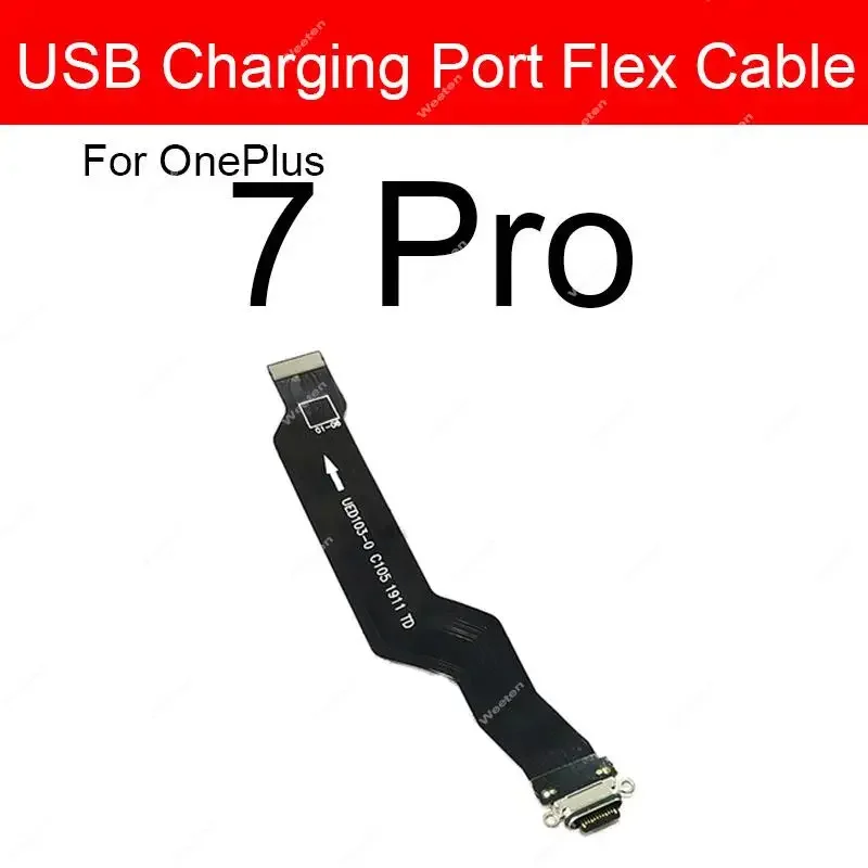 Разъем USB-порта для зарядки гибкий кабель Oneplus One Plus 1 7 8 7T 8T 9RT 7Pro 8Pro 9Pro USB-зарядное