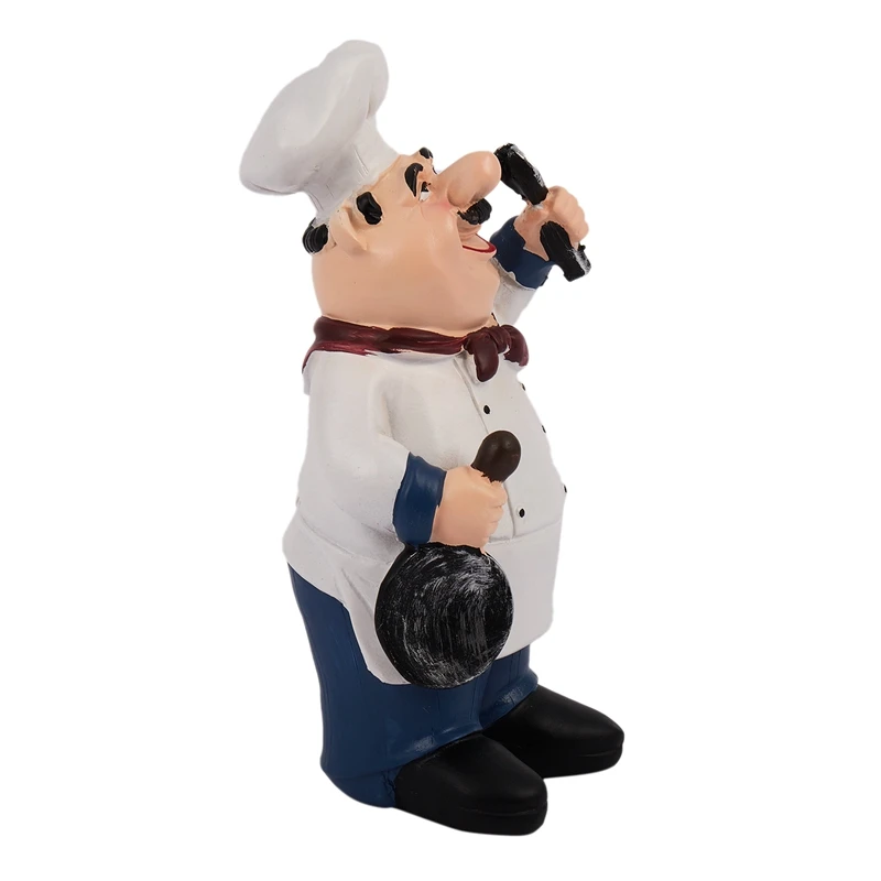 Ретро-модель шеф-повара украшения полимерные ремесла мини-фигурки домашний