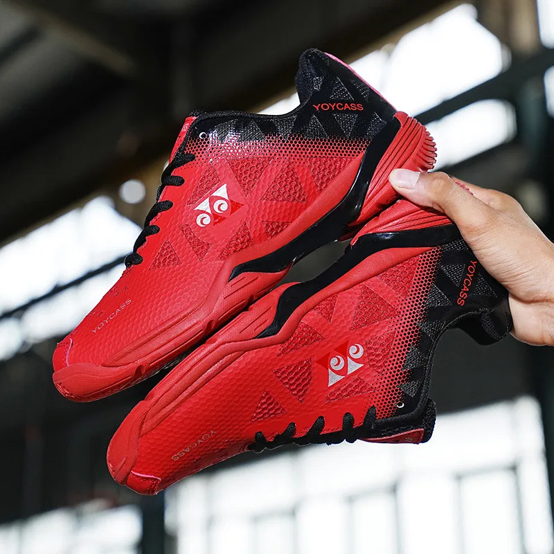 New Badminton Shoes Men Women Sport Sneakers Couples Breathable Badminton Training Sport Sneakers