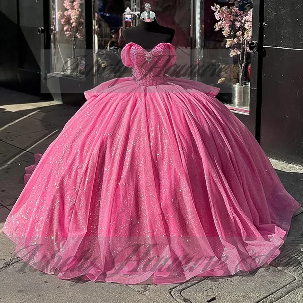 Индивидуальные блестящие королевские синие милые платья Quinceanera для девочек 15-16