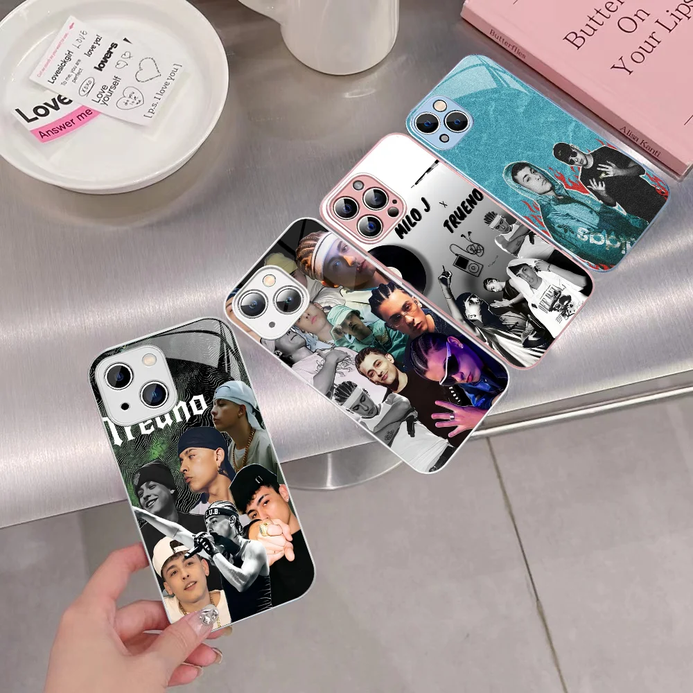 Чехол для телефона Trueno Fell Me из закаленного стекла iphone 14 13 12 11 Pro Mini XS MAX 14Plus X XR чехол