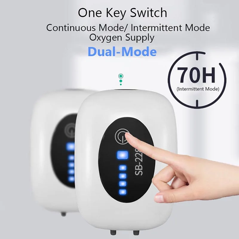 Портативный USB-воздушный насос для аквариума и домашнего использования