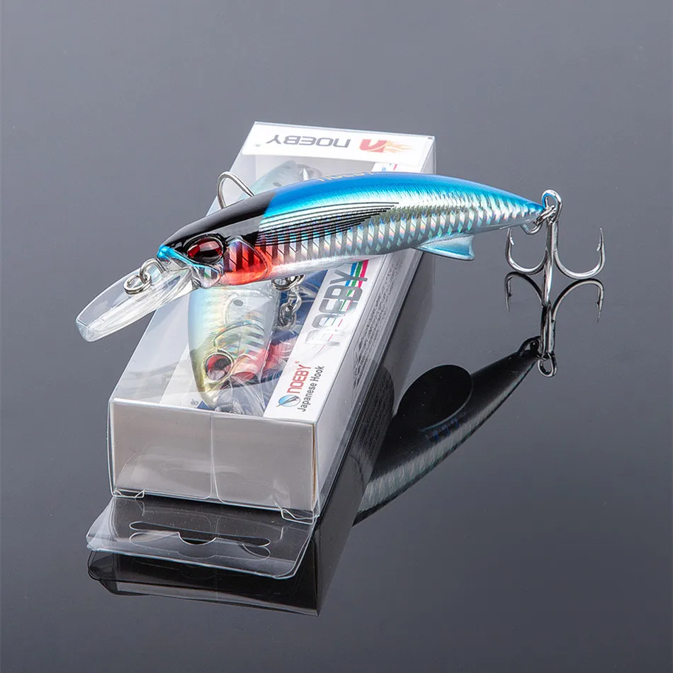 

NOEBY G Control Heavy Minnow 90S 46g 110S 60g Sinking Long Casting Trolling Artificial Hard Bait for Winter Sea Fishing Lures