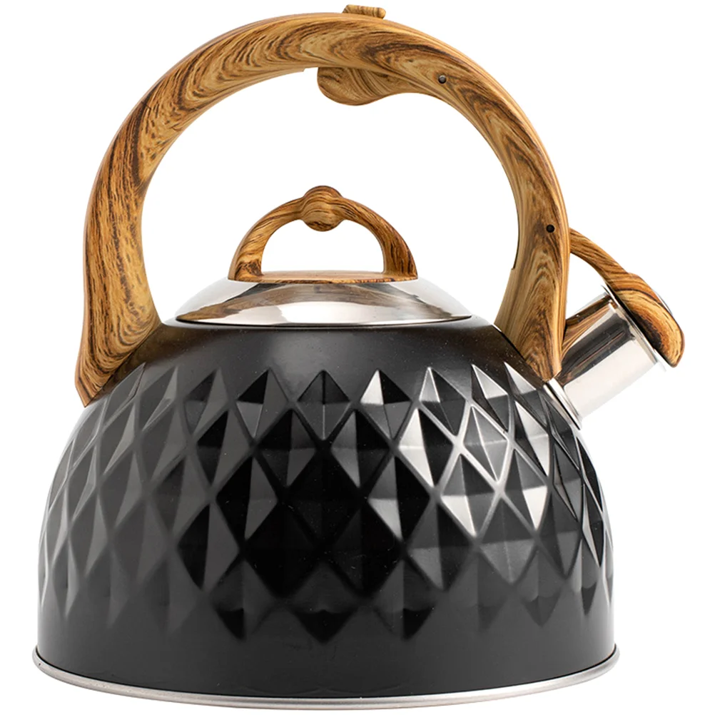 

Teapot For Stove Handle For Tea Whistling Tea Kettle Stainless Steel Teapot Boiling Pot for Hotel Outdoor Restaurant Home