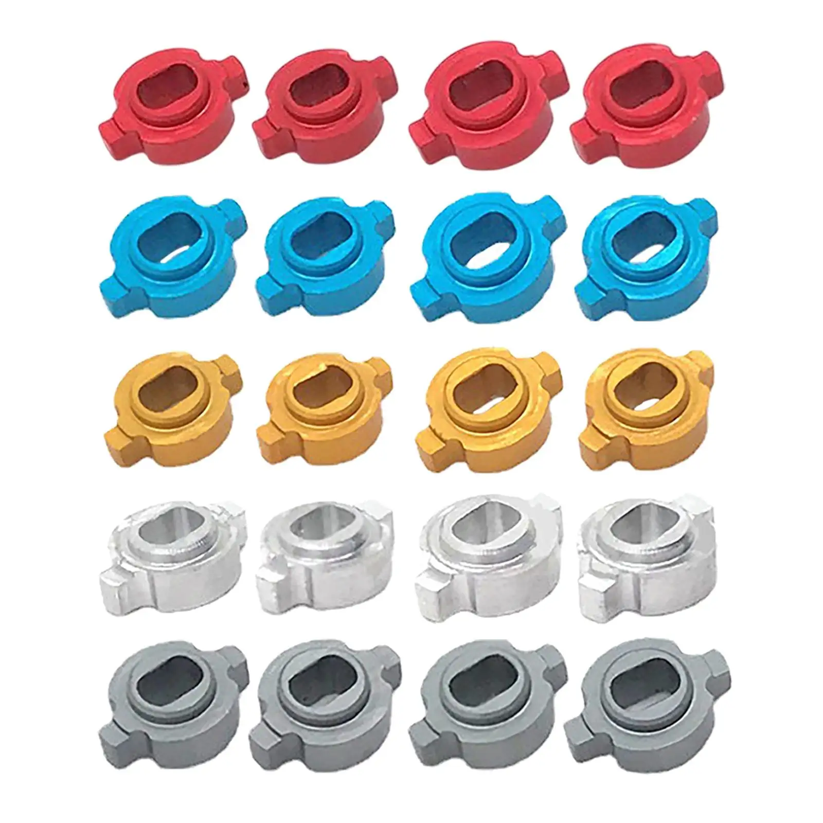 

Set of 4 Wheel Hub to Awd Coupling Conversion Adapter for Zero-Car