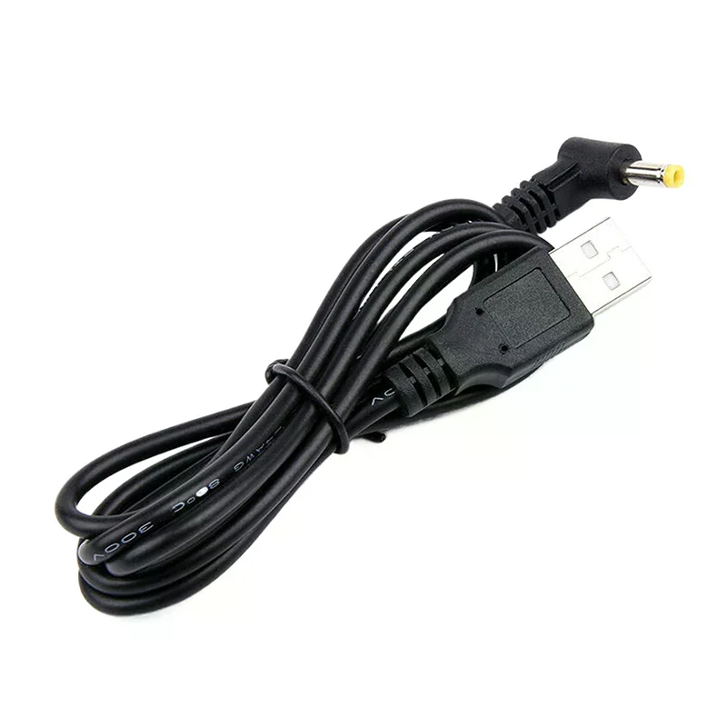 Фото Кабель для зарядки USB DC 4,0 мм, 100 см, адаптер 5V2A для игровых консолей 100 и 110 №4