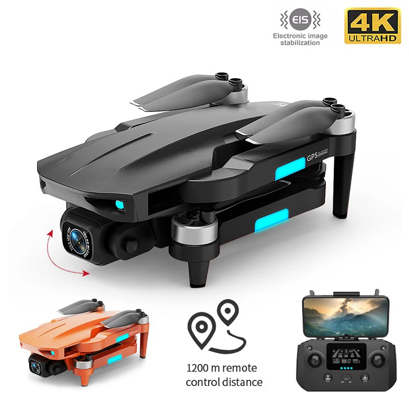 

LYZRC L700PRO high-definition aerial drones 4 k four brushless GPS folding shaft aircraft 5 g long range remote control aircraft