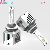 h7 h11 mini h4 for auto fog lamp headlight external lights bulb 2 sides csp led chip 55w super bright 7200lm white 12v 2pcs