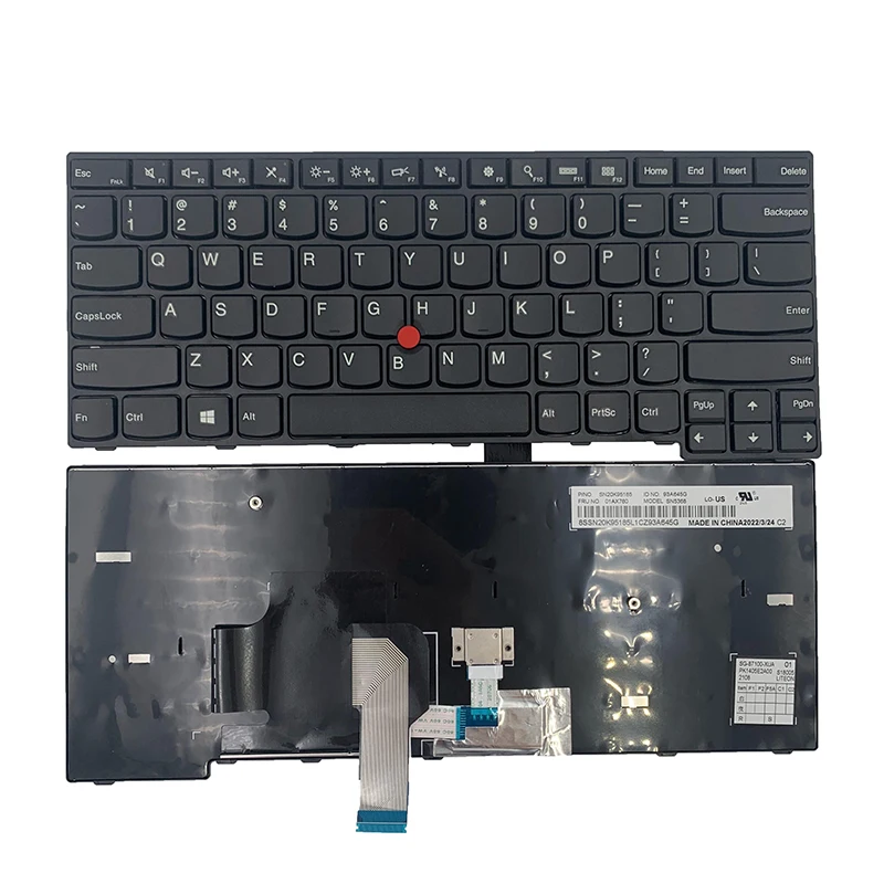 

Lenovo ThinkPad E450 E450C E455 E460 E465 US Keyboard with Pointer