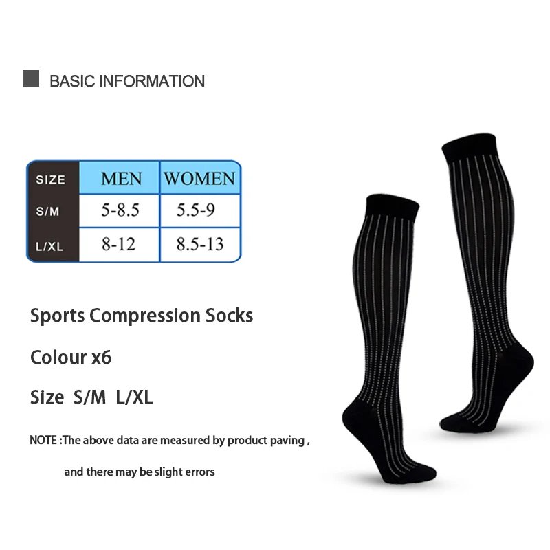 Women Compression Sock Female Medical Cycling ONE Pair Medical Nursing Women Sports Compression Medias De Bicycle Running