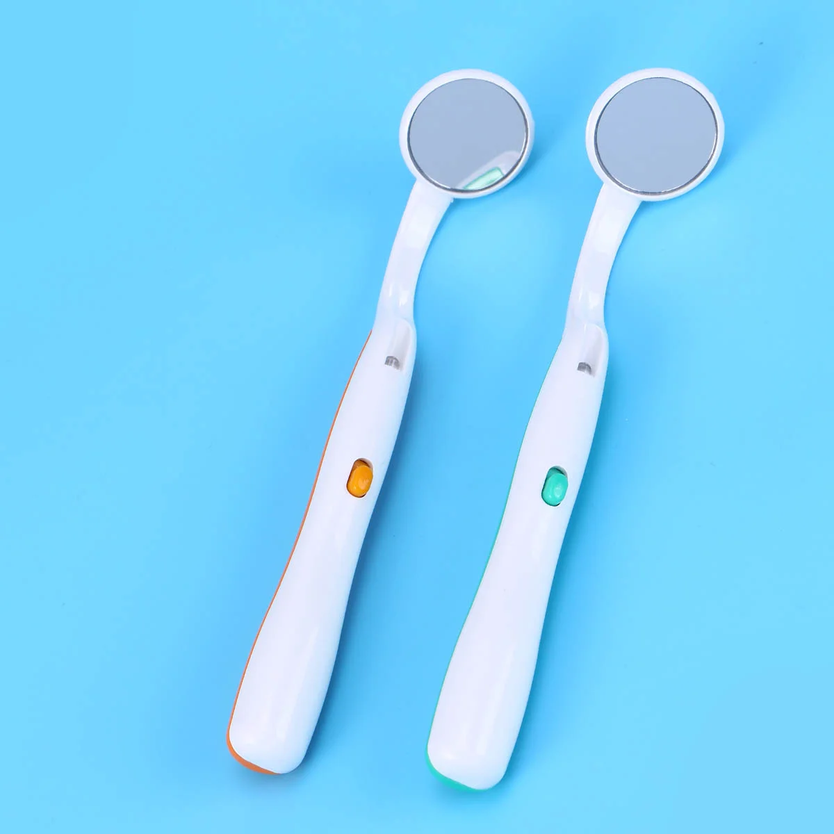 

Mirror Toolinspection Teeth Mouth Oral Dentist Hygiene Reflector Led Lighted Set Stomatoscope Care Telescopingcleaning Steel