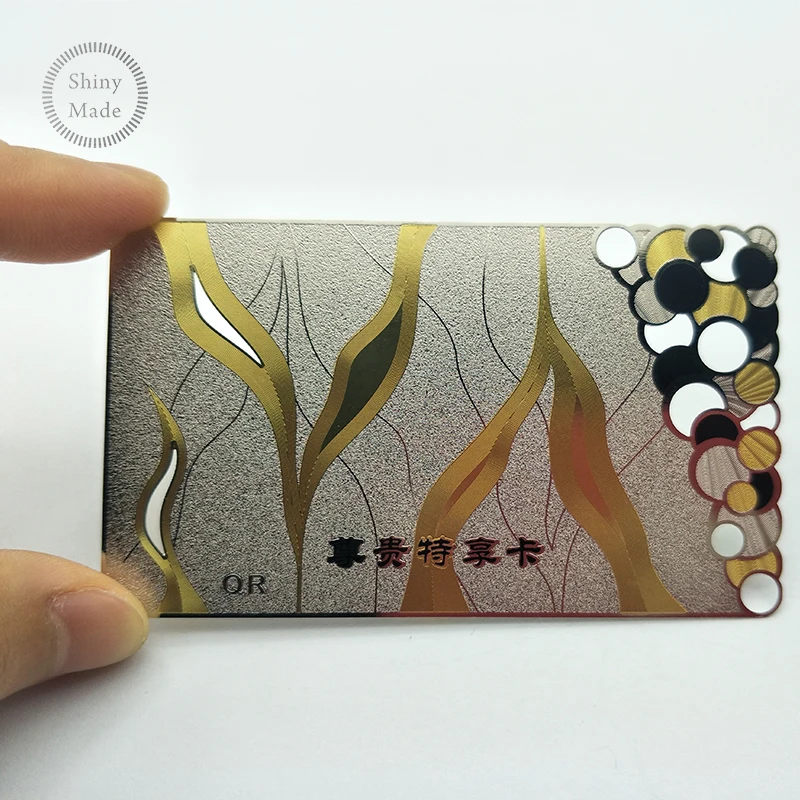 

Custom products blank metal credit card visit card metal name card
